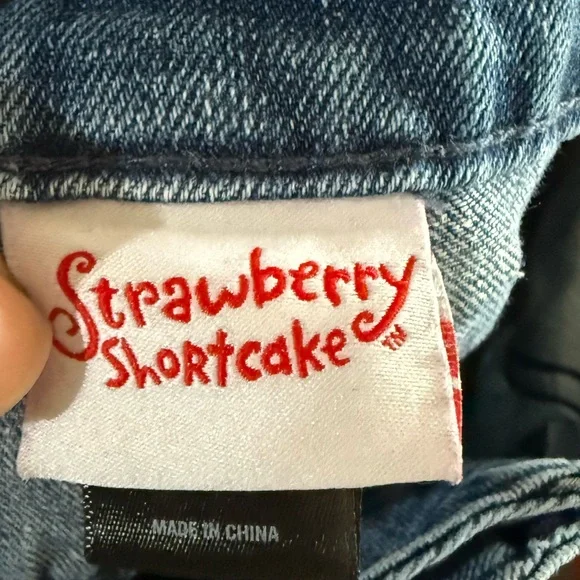 Strawberry Shortcake Denim Pants - Picture 7 of 11